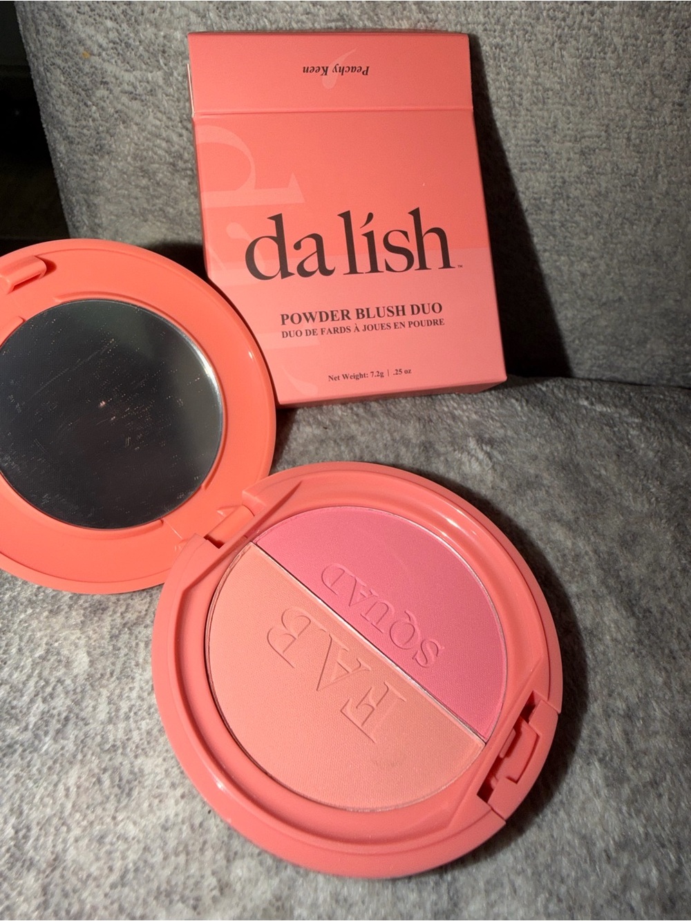 Powder Blush Duo โ Pink & Peach Cheek Pair